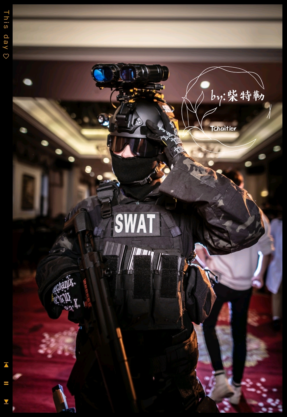 柴特勒tchaitler的specialweaponsandtacticsswat特警造型的装具配置