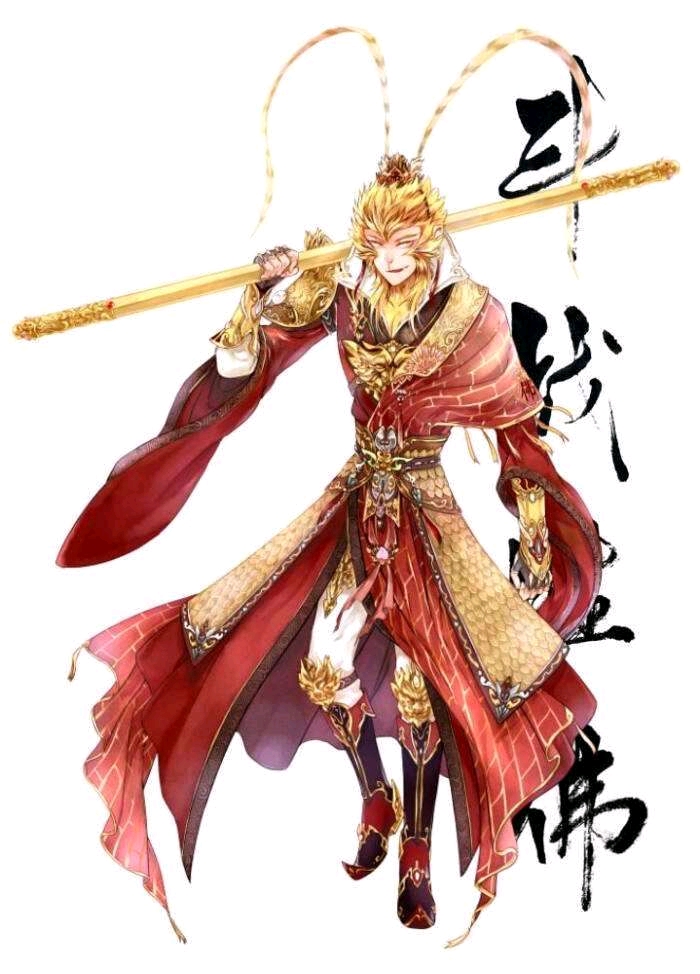 关于《大王王不高兴》原漫画《阎王不高兴》里孙悟空的真正颜值.