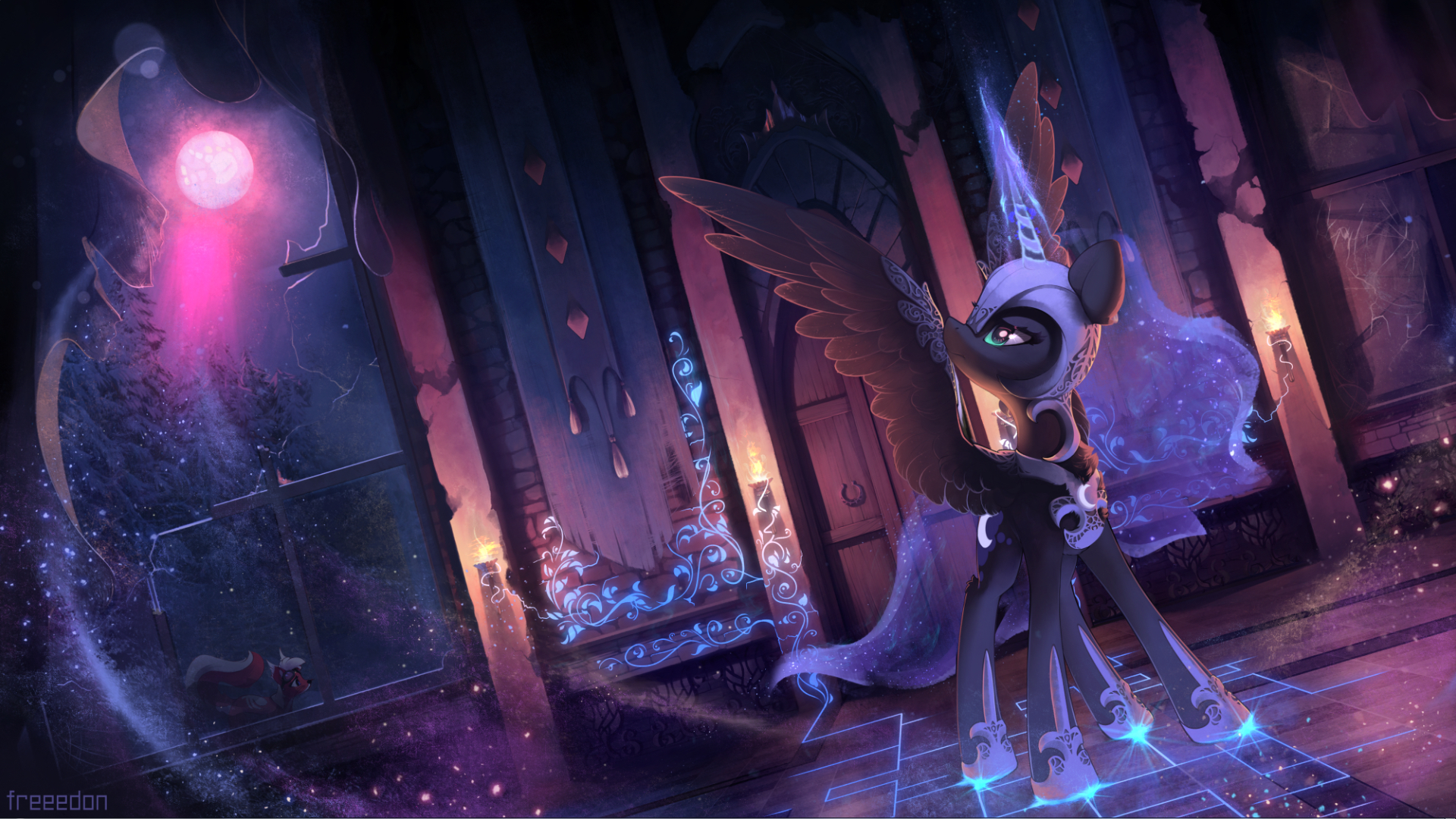 【[mlp] nightmare moon's revenge by freeedon】by szaladon