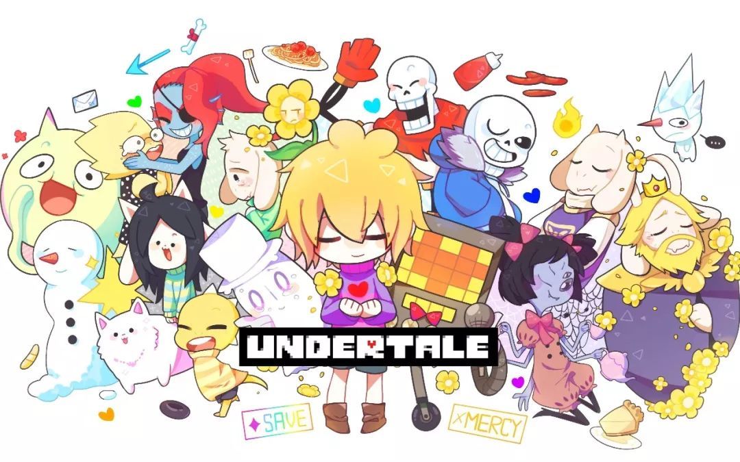 单机游戏 【undertale】传说之下精美图包 (大概第一期) 先是封面里