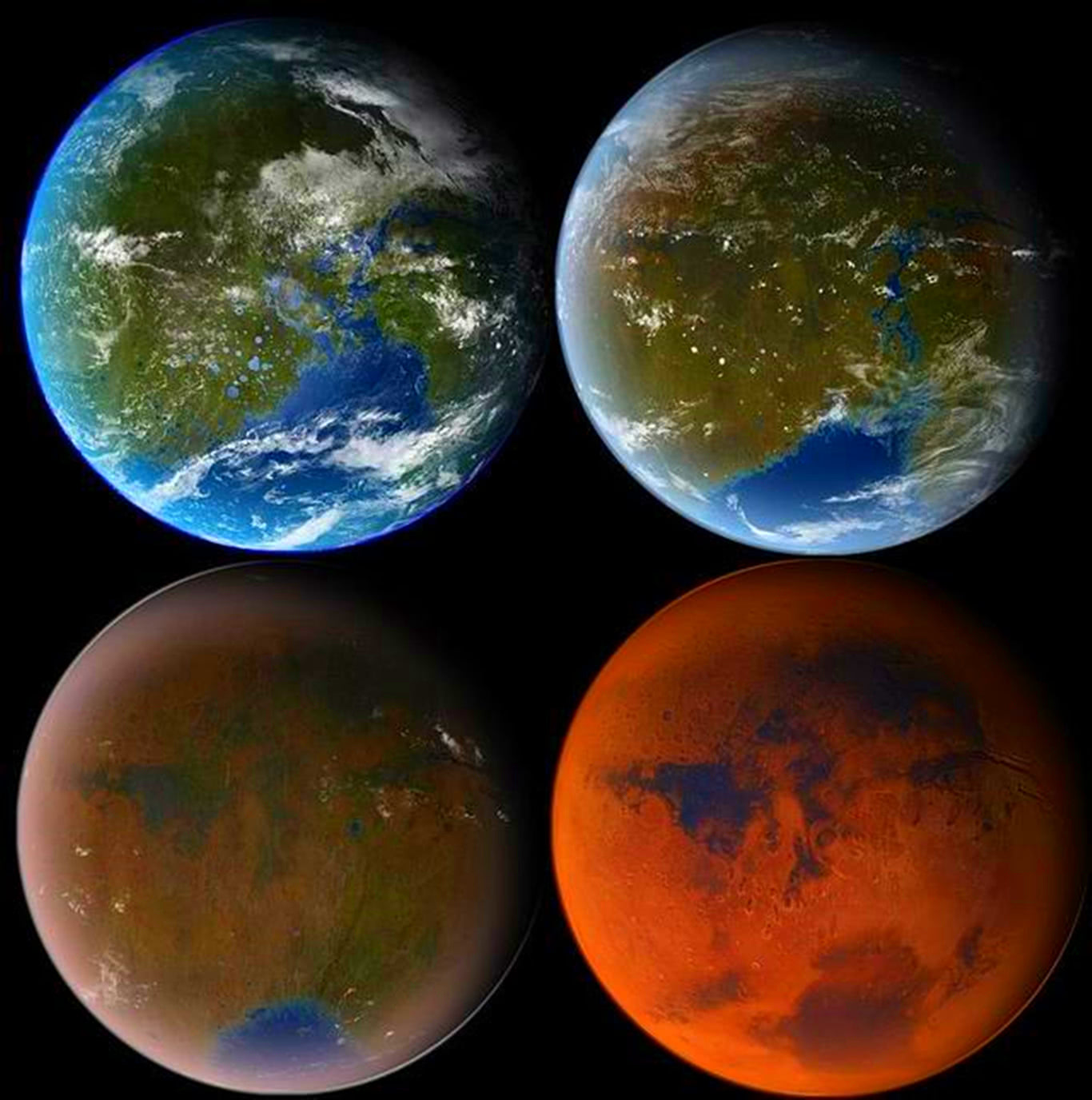火星真是以前的地球?否则为何有如此多的一致性?