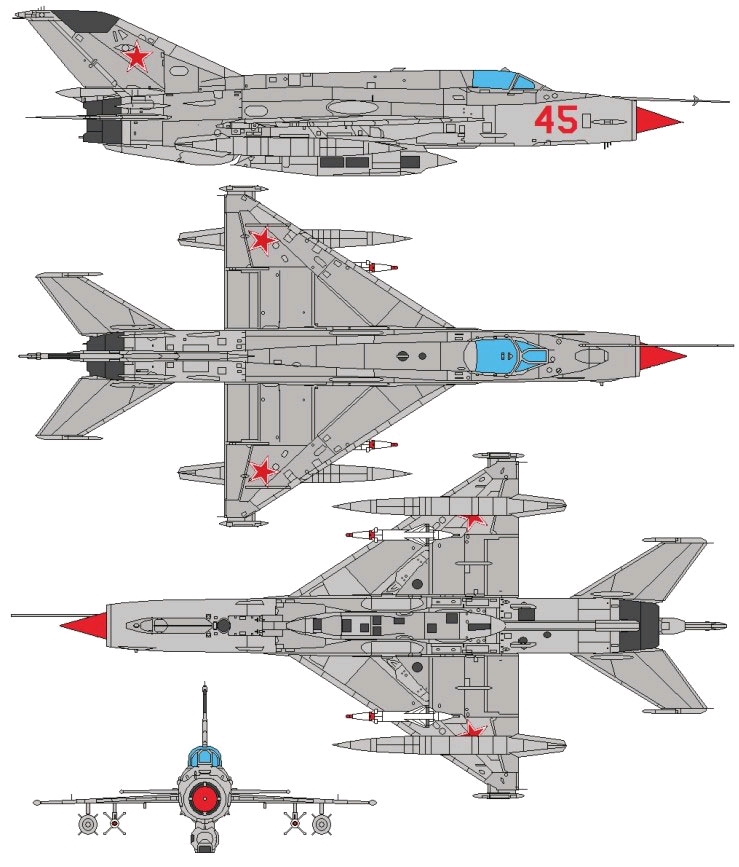 米格之翼(七)迈向更高冲向更快-米格-21战斗机