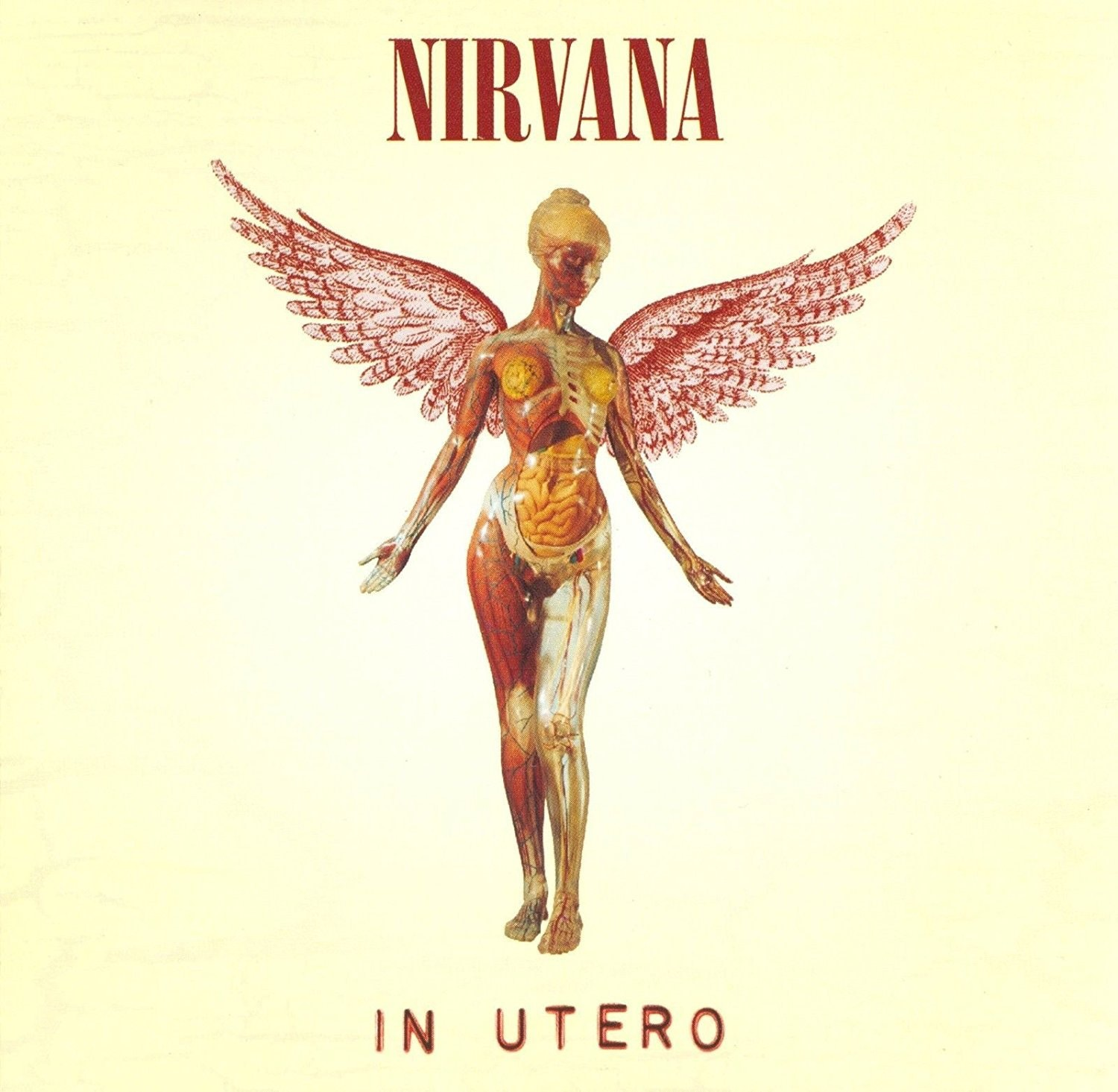 细节处也有故事,这里是致敬nirvana专辑《in utero》