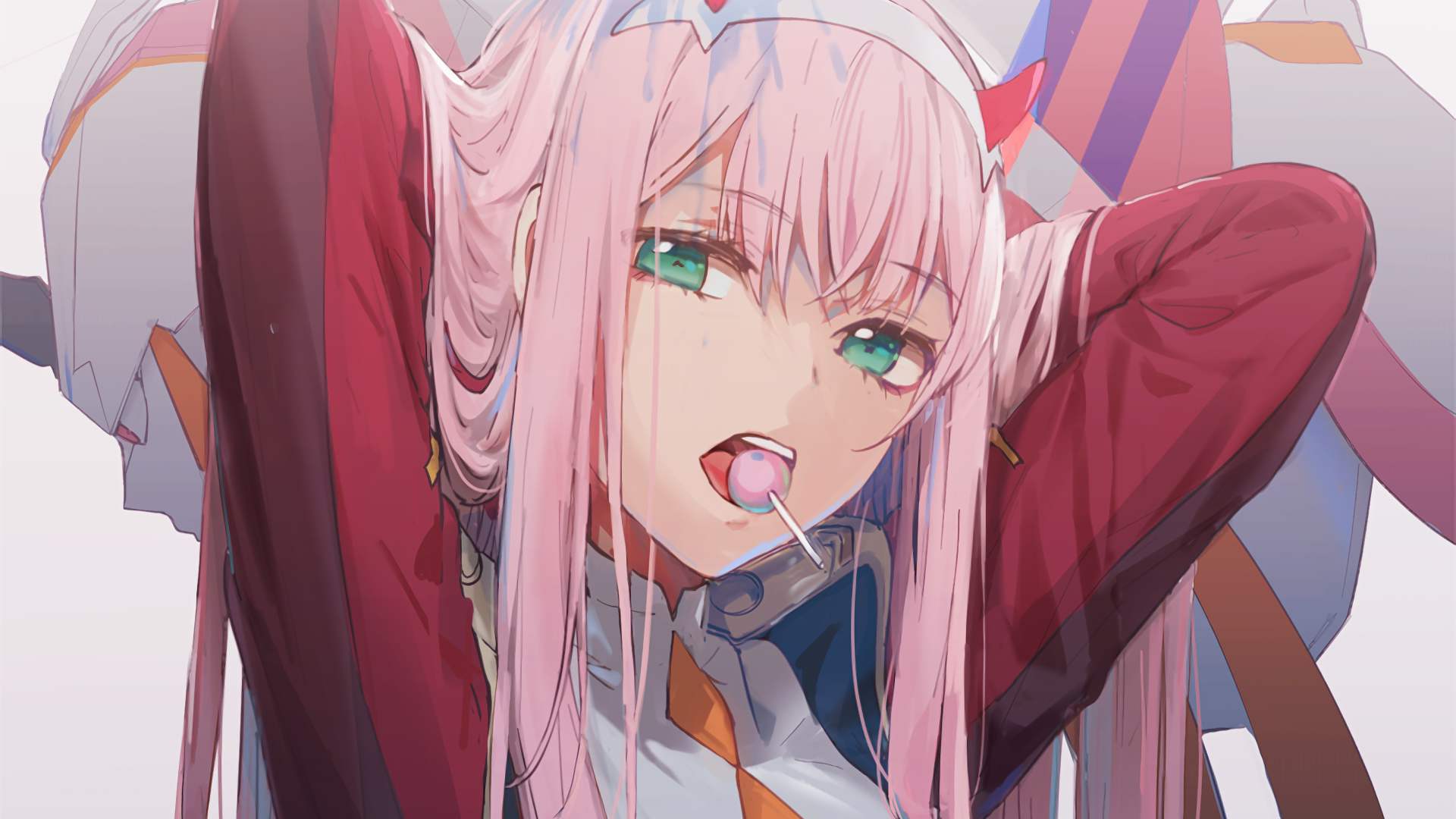 国家队《darling in the franxx》 02 zero two壁纸特辑