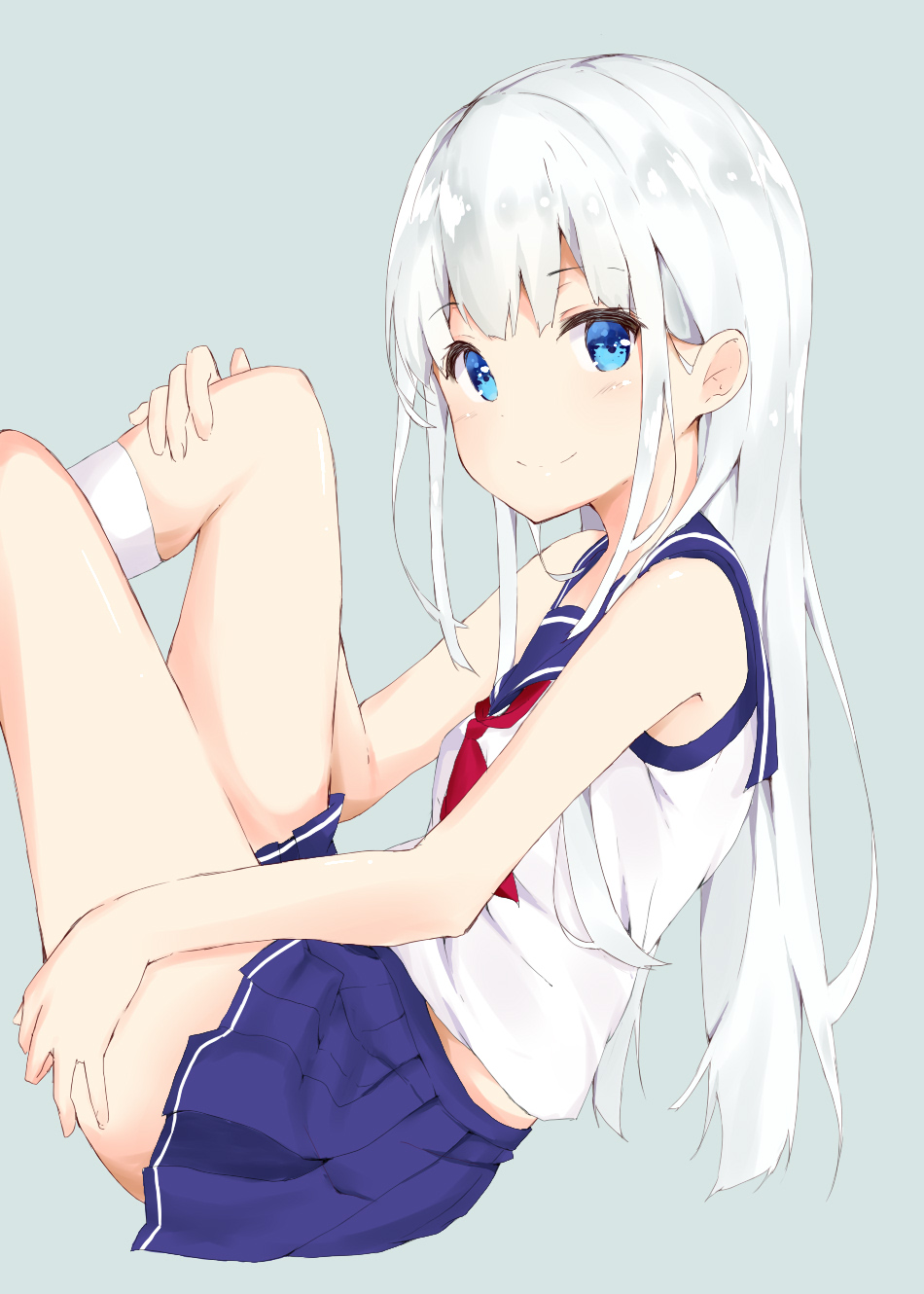 白发美少女