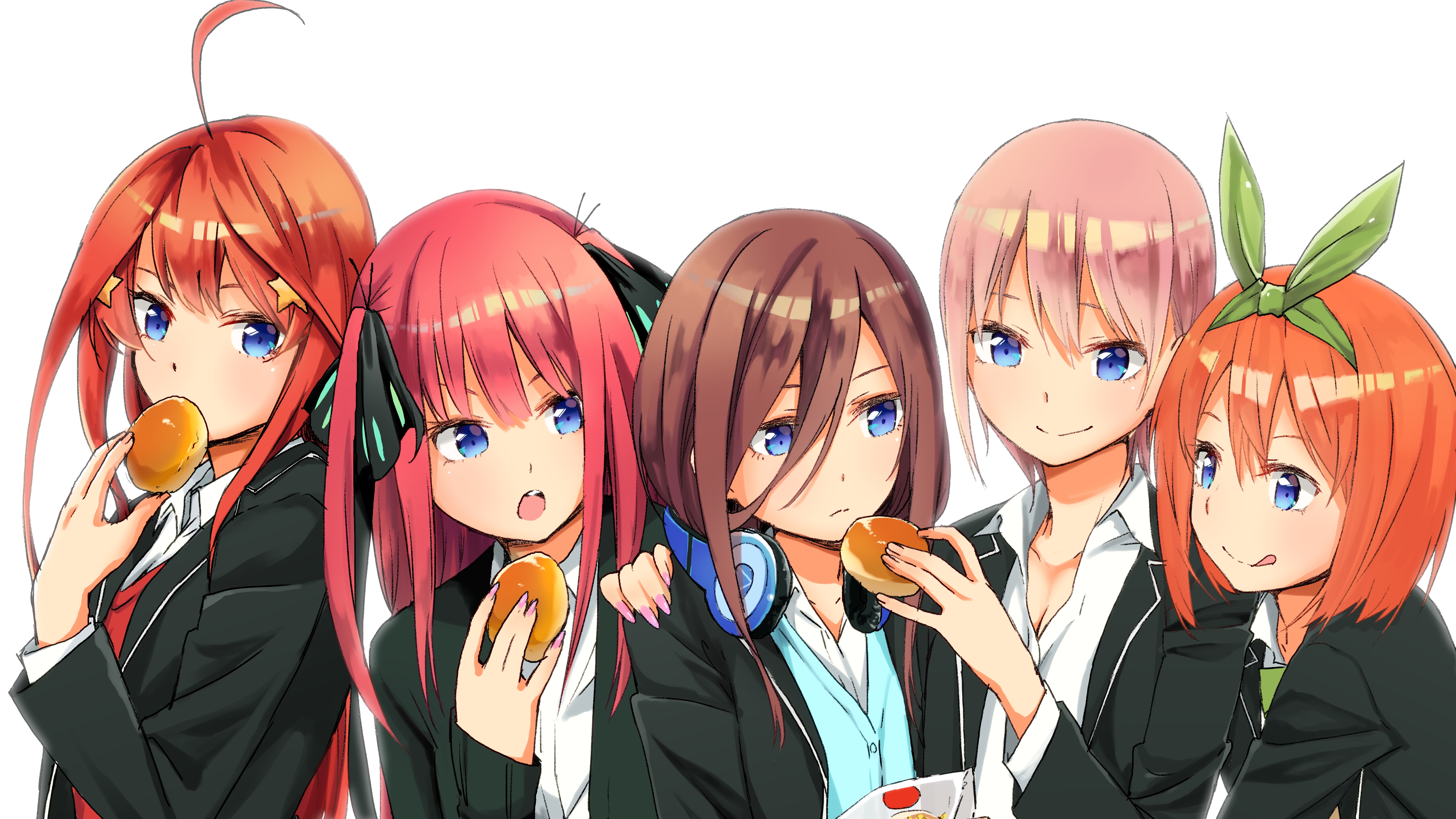 【动漫壁纸】五等分的新娘 壁纸,美图,插画
