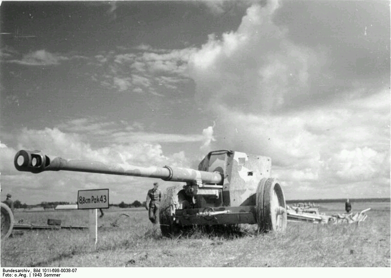 火炮专栏kwk4388mm坦克炮