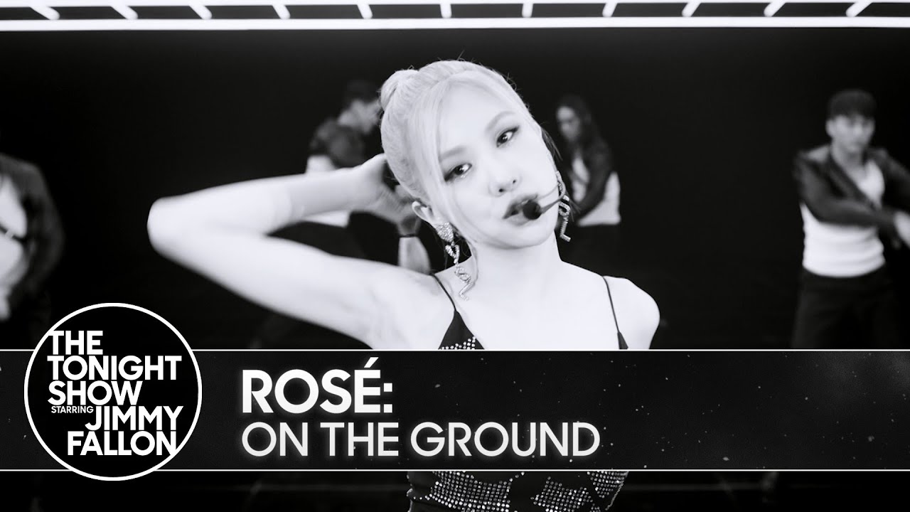 blackpinkrosesolo出道曲ontheground油管数据全汇总2支千万舞台四个