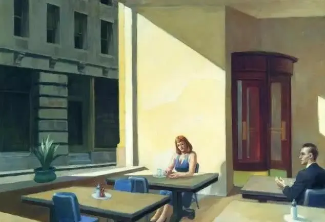 艺术家的作品总能轻松把你带入画中境地,而我在他的画中感到孤独