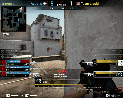 csgo:为何aug这把枪突然就火了?aug枪械分析及使用技巧