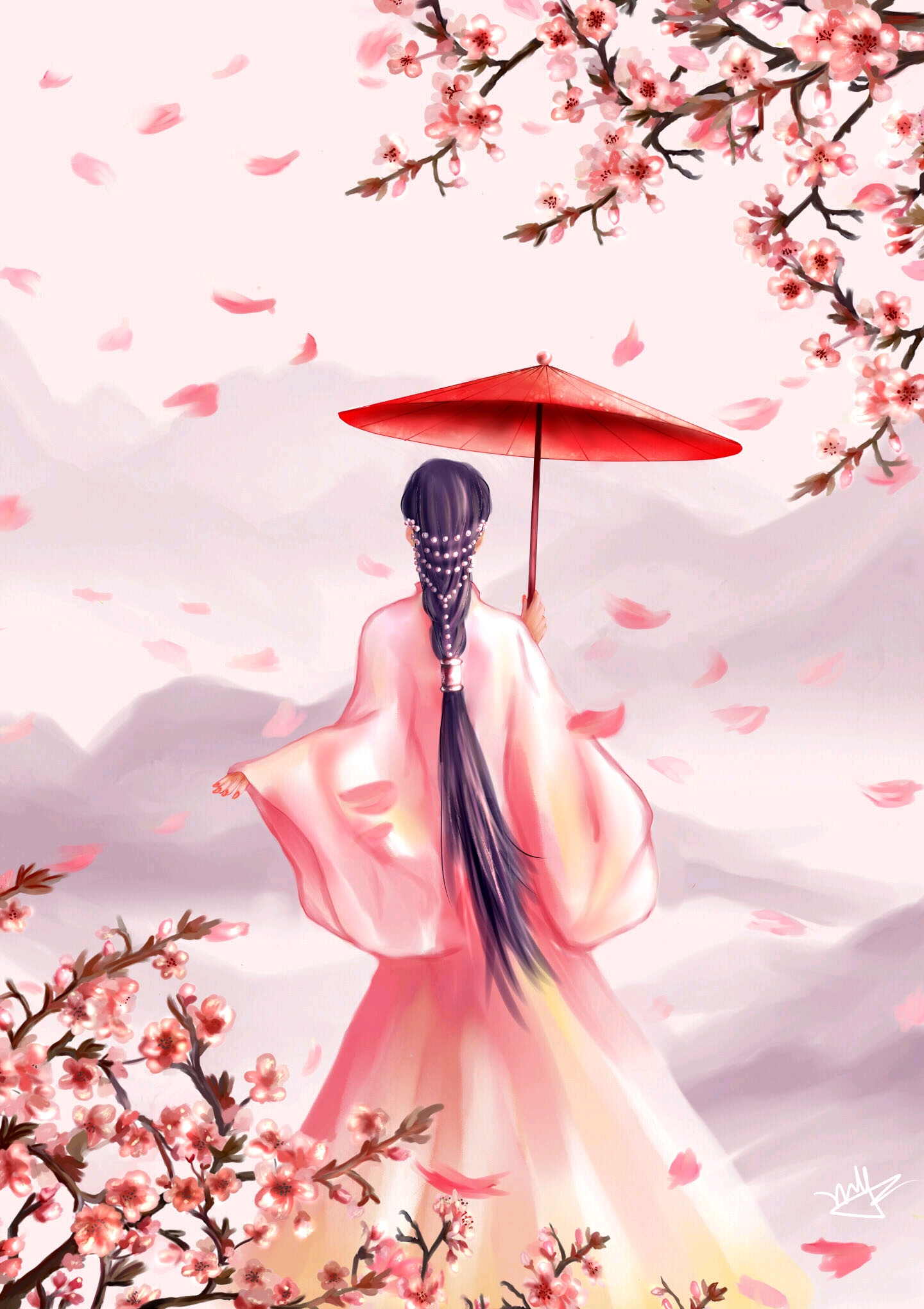 辉中国风汉服古装少女壁纸美图专辑一百一十