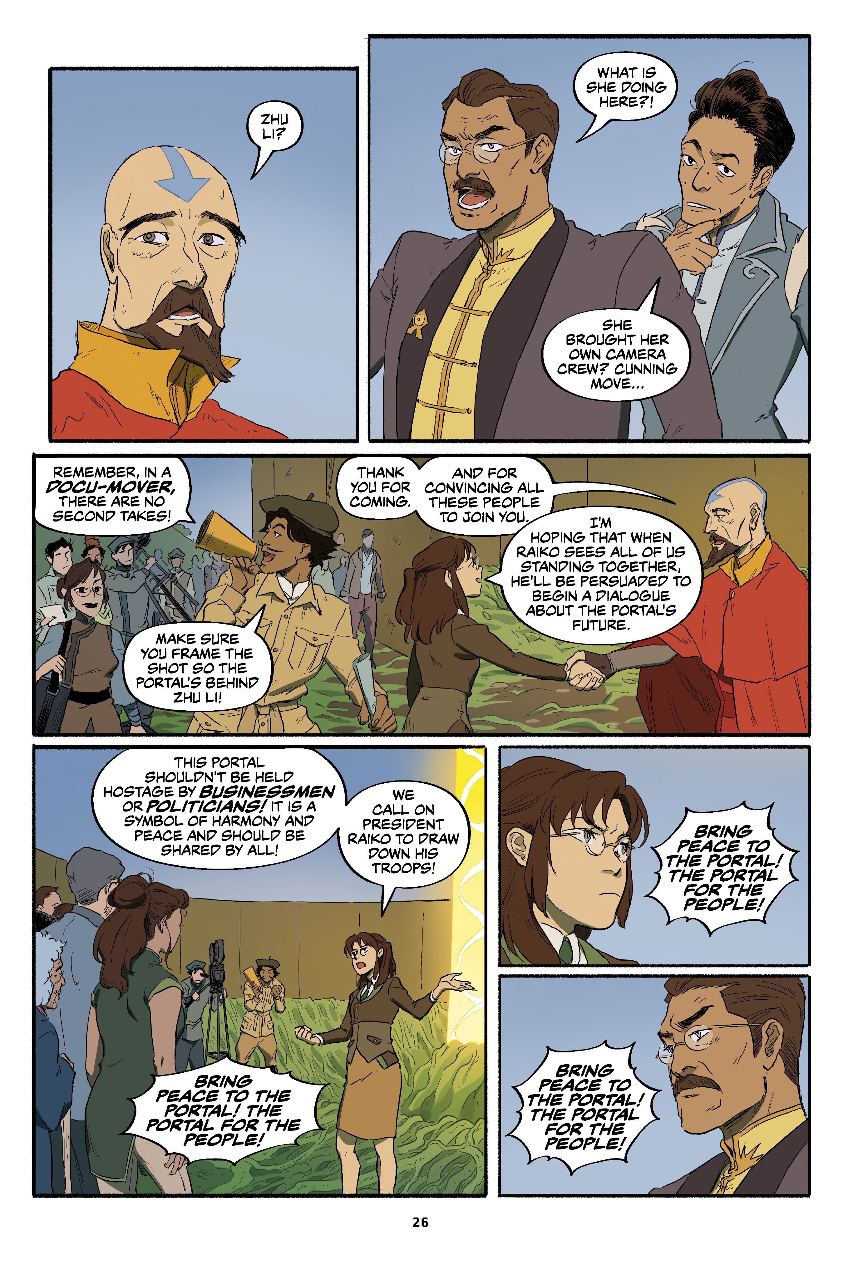 the legend of korra 科拉传奇漫画 turf wars 领地战争 part 3 生肉
