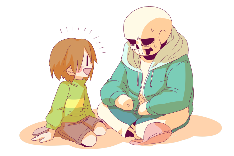 【undertale】传说之下精美人物图包 (chara&sans 篇)