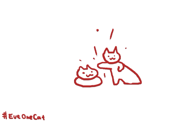 送everyday one cat全套表情包,请自取～(eveonecat)看到就是赚到