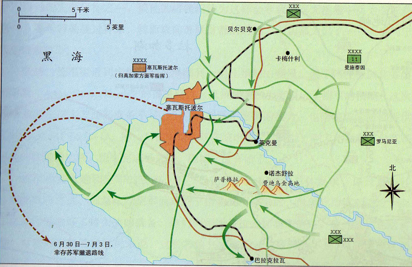 东线二战战役地图19411943