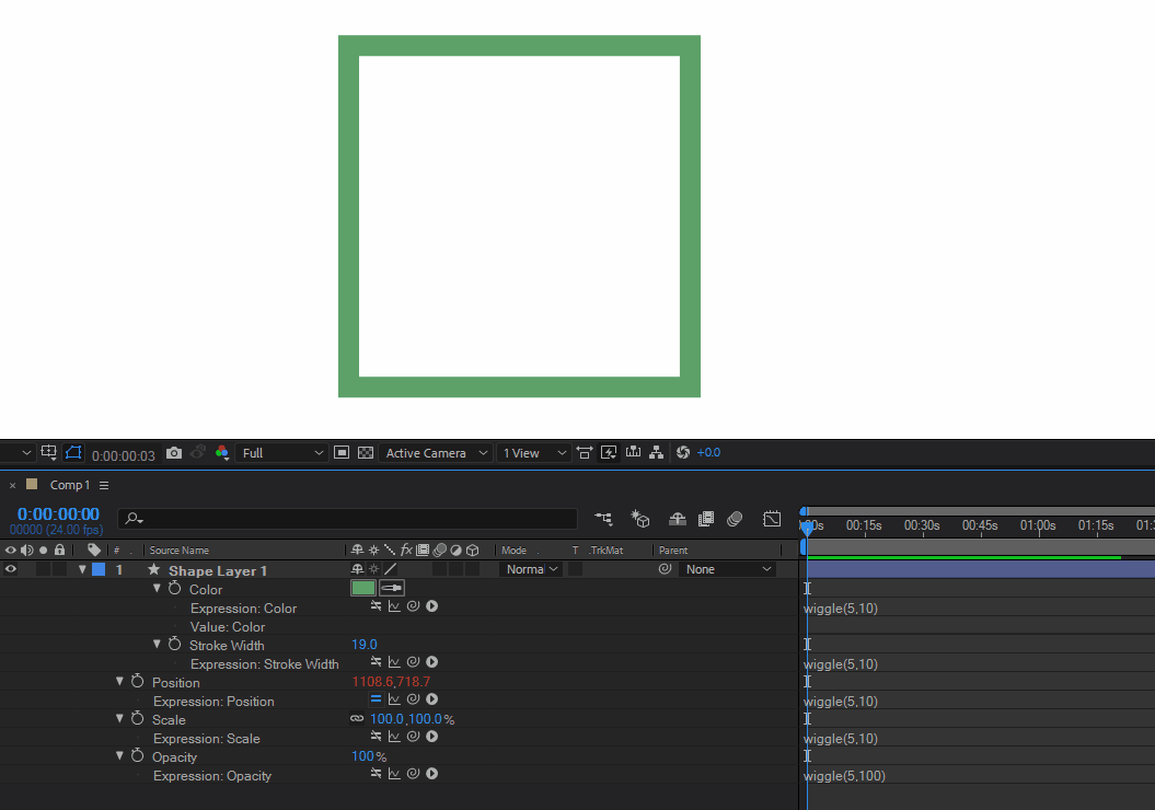 从零开始的表达式学习生活04——wiggle