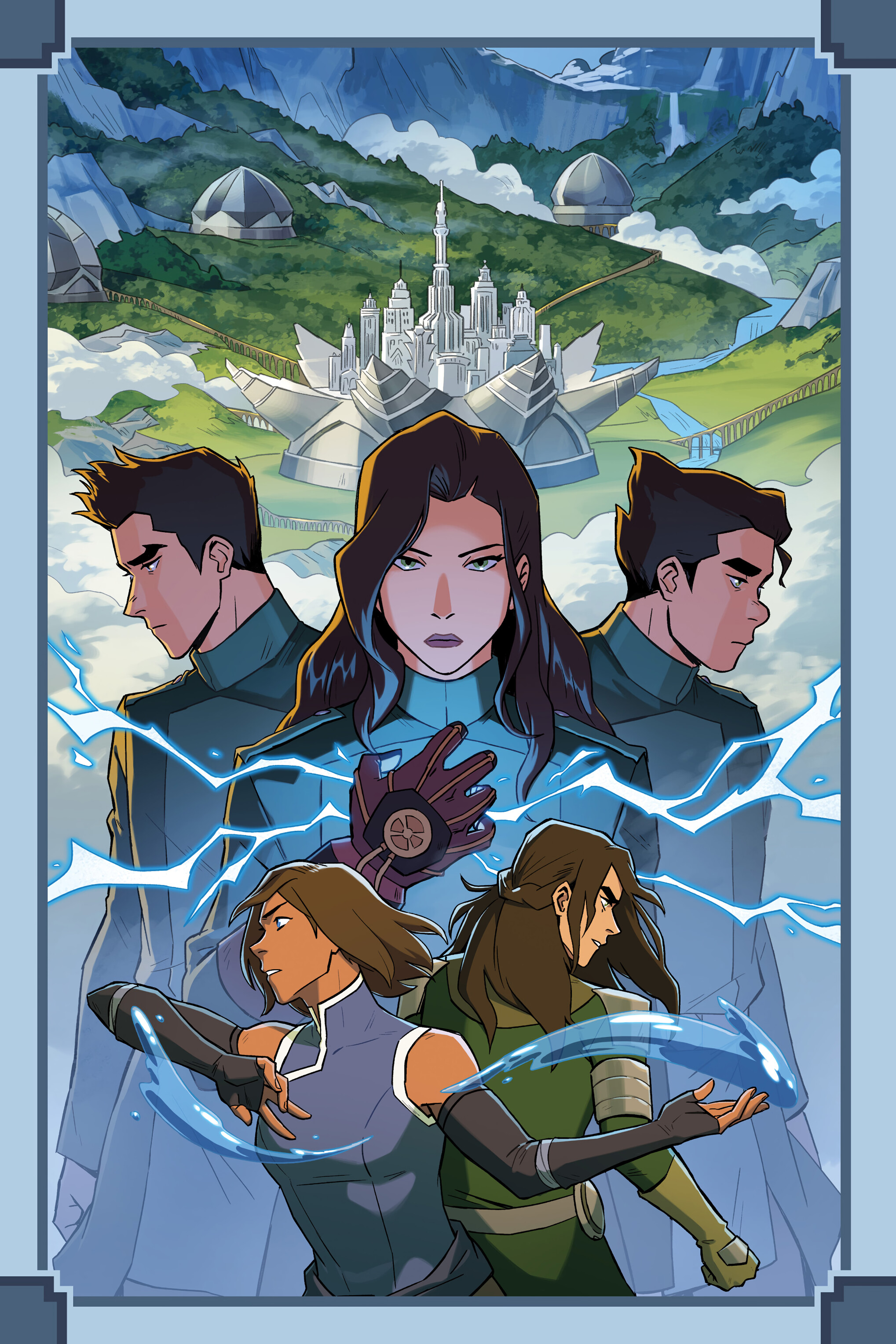 the legend of korra 科拉传奇漫画 ruins of the empire 帝国陨落