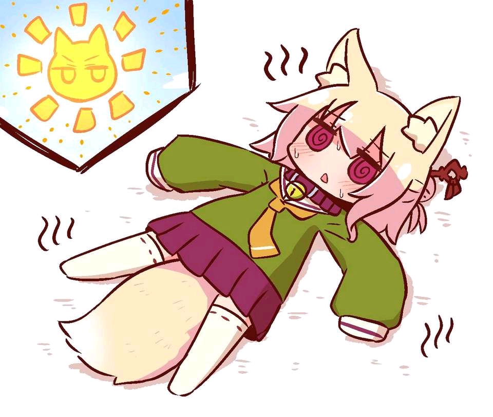【ケモミミちゃん】兽耳酱小狐狸表情包收集 画师:naga u/ながユー