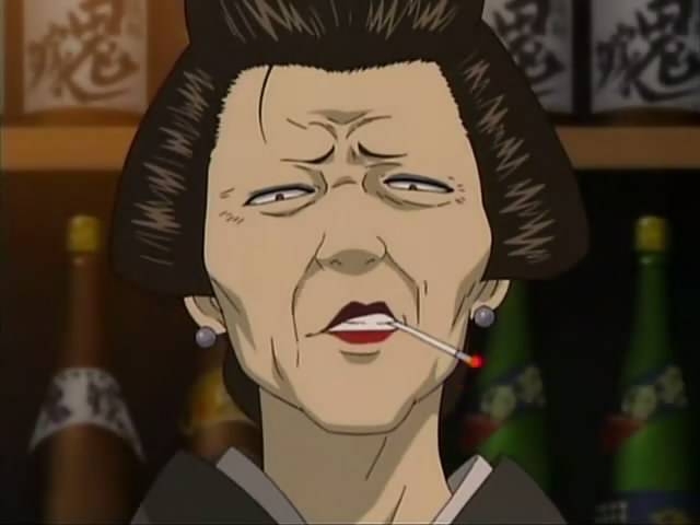 的收租婆,欧巴桑,小酒馆老板娘,不过登势婆婆还是面冷心热的老好人