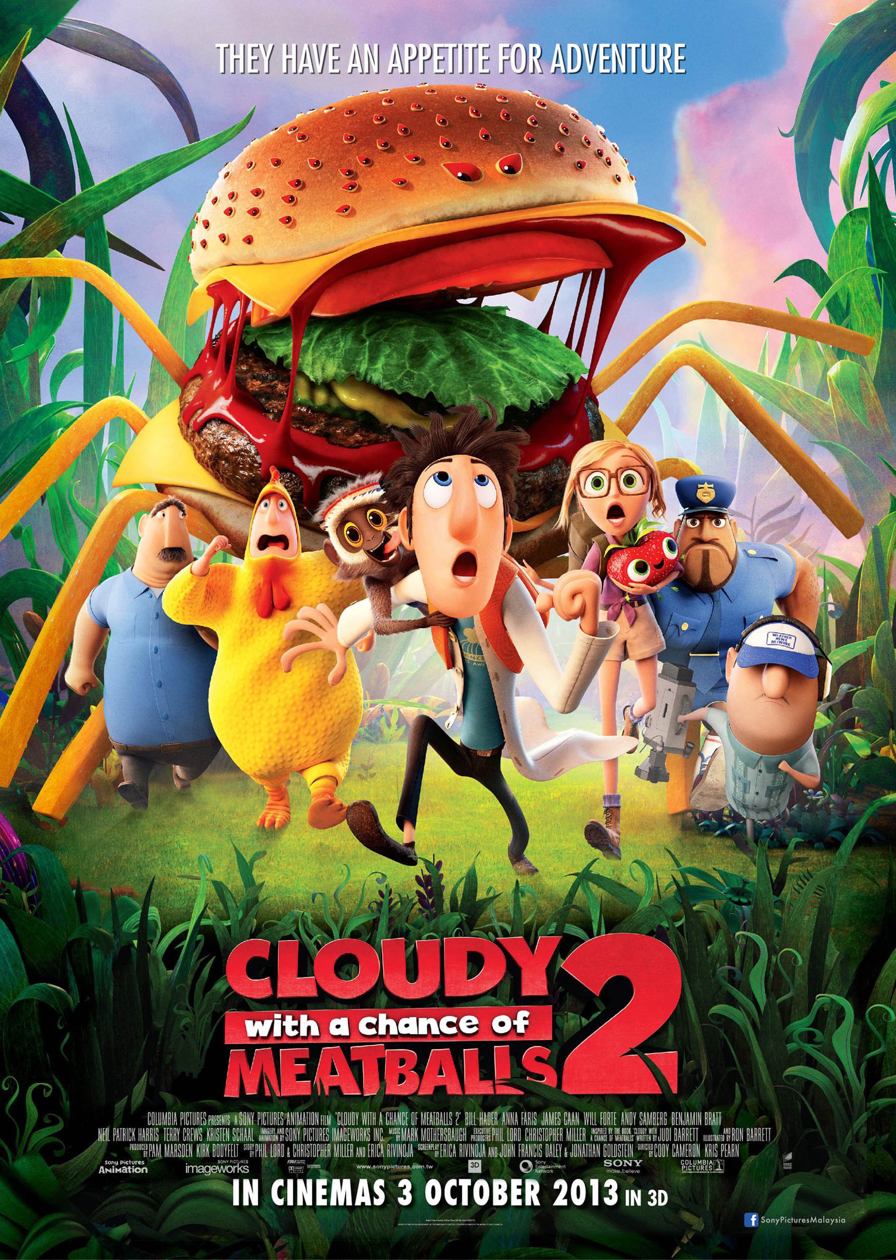 [电影/动画] 天降美食2 cloudy with   chance of meatballs   (2013)