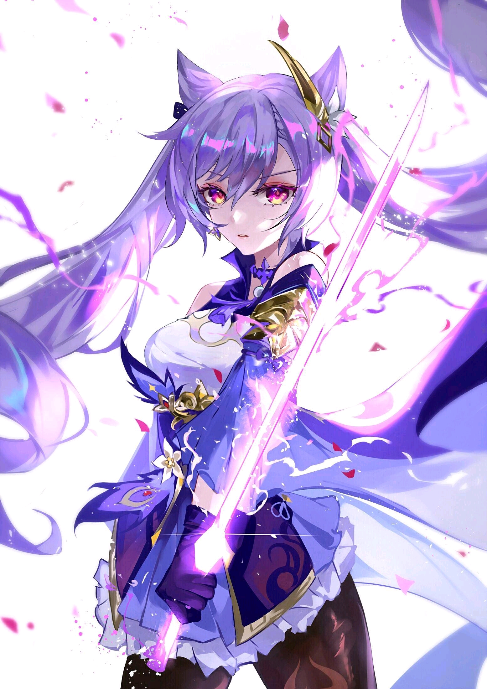 原神高清壁纸·刻晴美图(19)