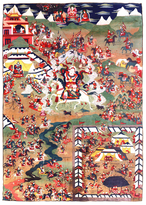 科技 人文历史 拾遗档案——格萨尔唐卡·弭雅弭雅:吓——!