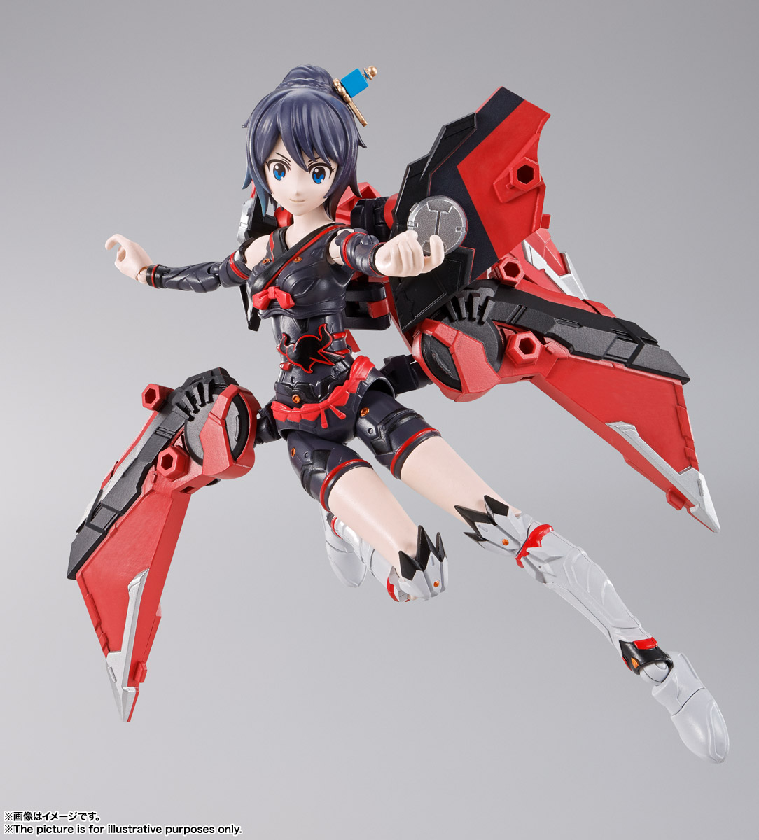 万代s.h.figuarts tamashii girl aoi(魂机娘 hg 苍流丸 公布