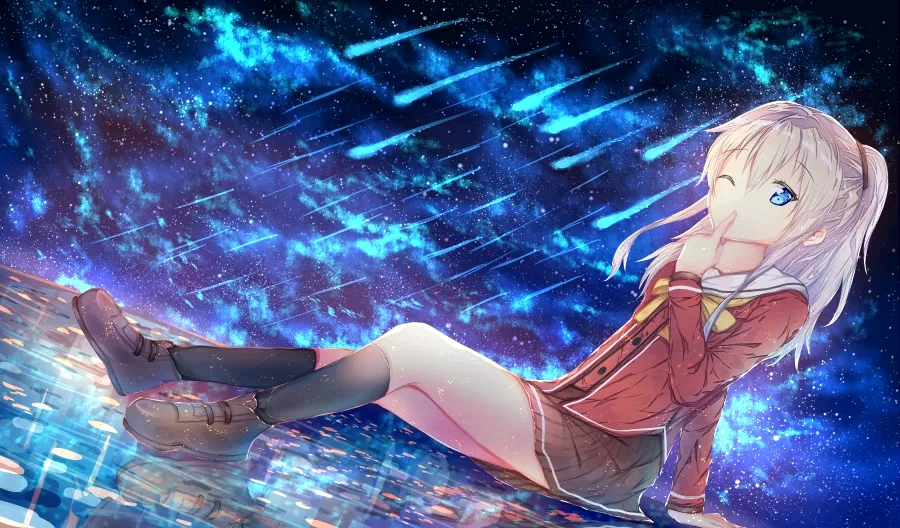 蓝眼二次元眼里的星辰大海