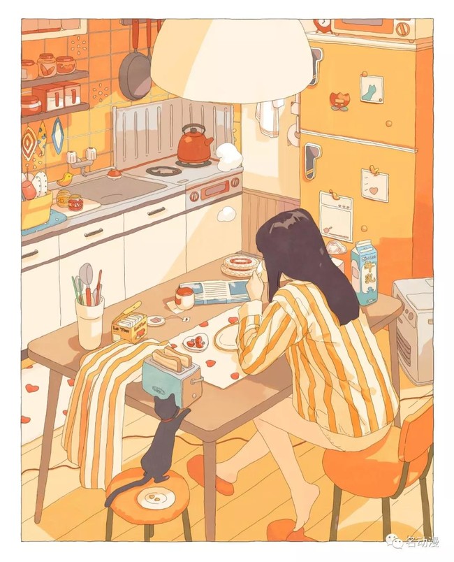 兴趣 绘画 单身女孩的私人日常家居生活!嘿嘿嘿