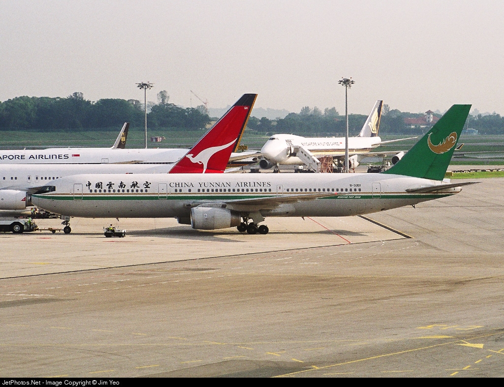 中国云南航空b767-300er 图片来源见左下角,侵删