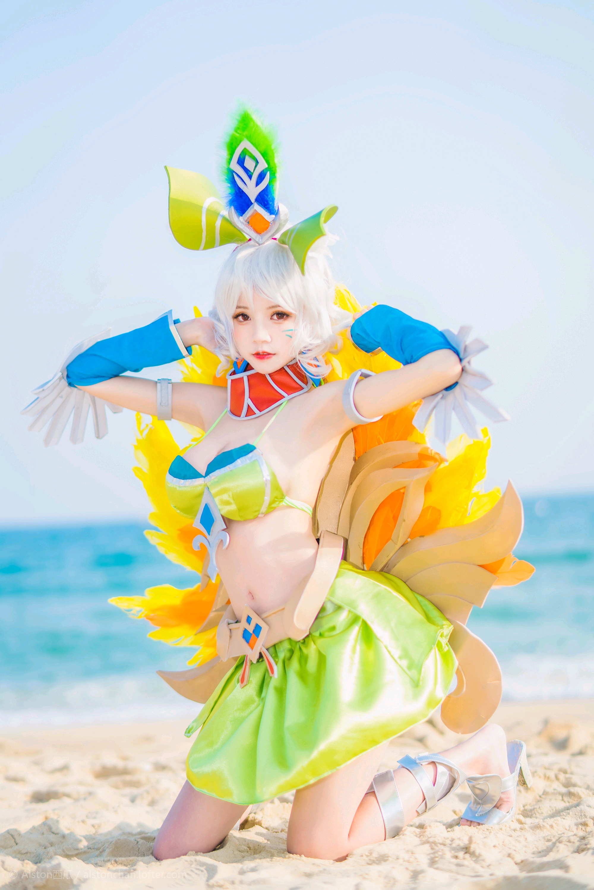 cos妲己热情桑巴 热舞,cos王者荣耀小乔丁香结 【cosplay】王者荣耀 妲己 热情桑巴
