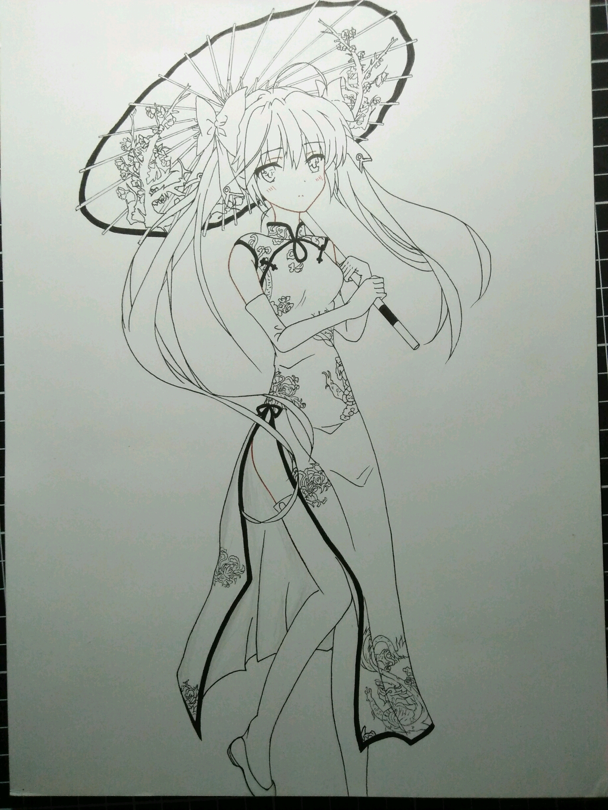 随便画的线稿