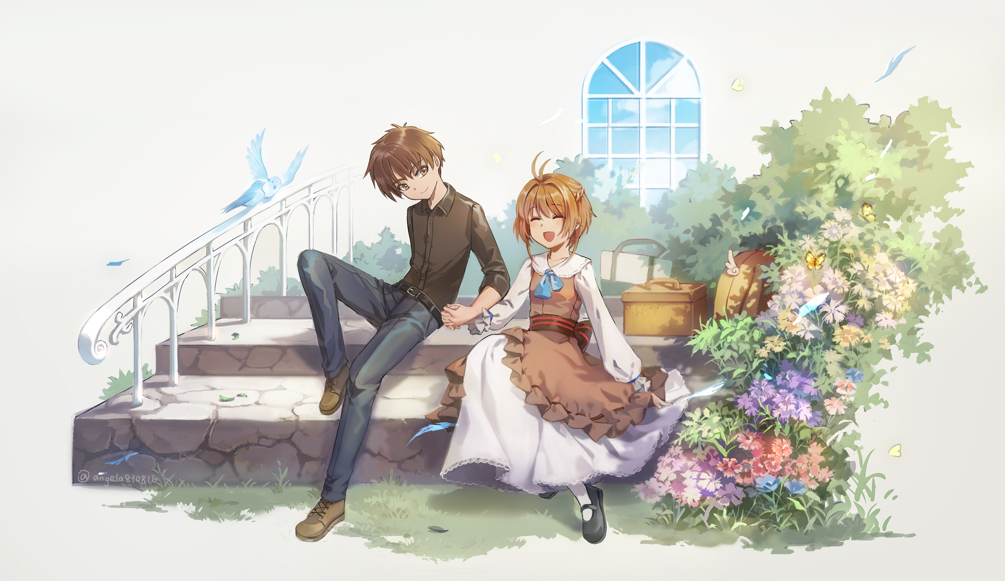 魔卡少女樱-小樱与小狼