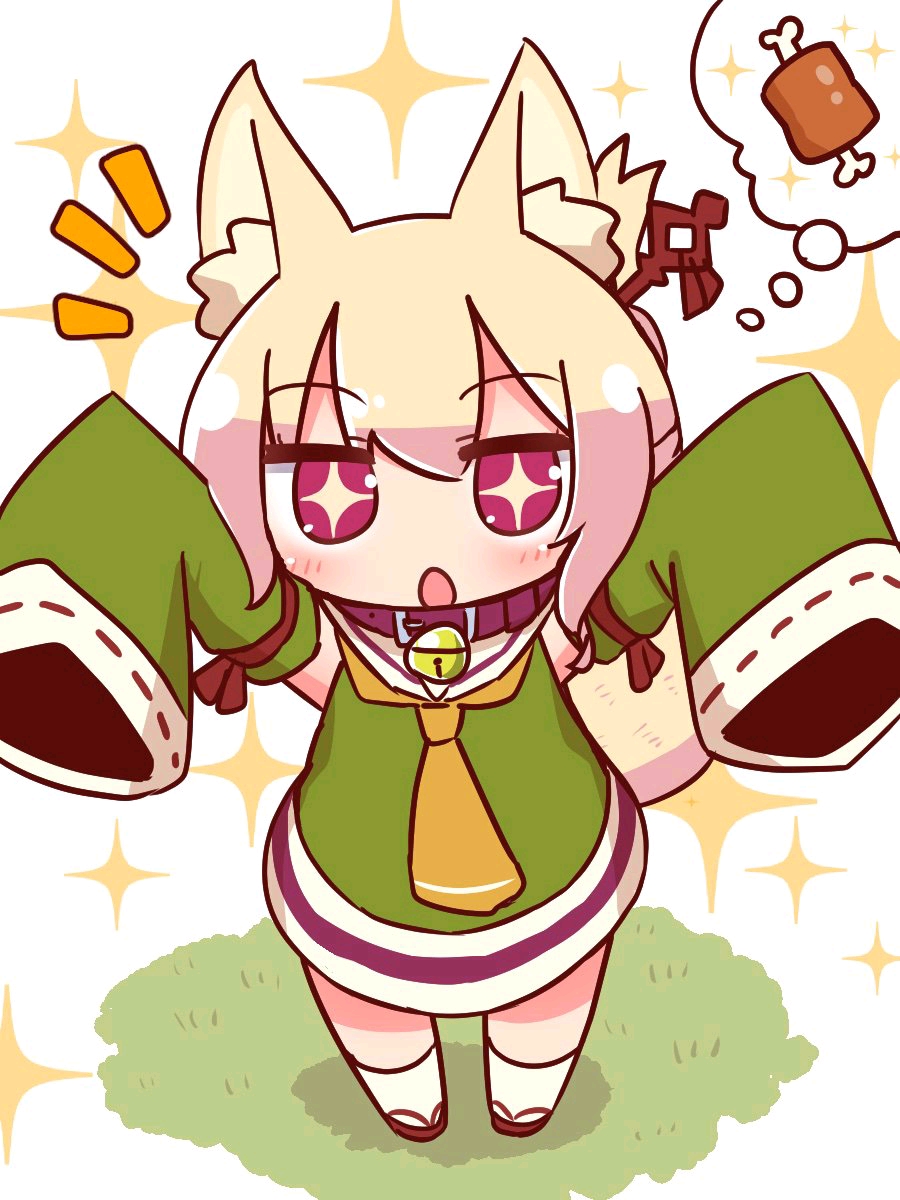 【kimomimi】小狐狸兽耳酱的表情包收集(日语:ケモミミちゃん)(画师