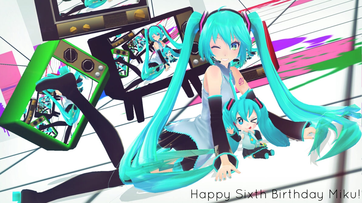 [高清/壁纸]初音未来 miku