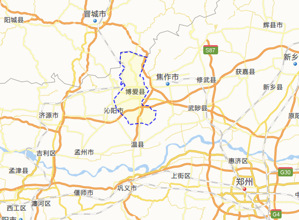 博爱县位于河南省西北部,太行山南麓,豫晋两省交界处,隶属焦作市管辖