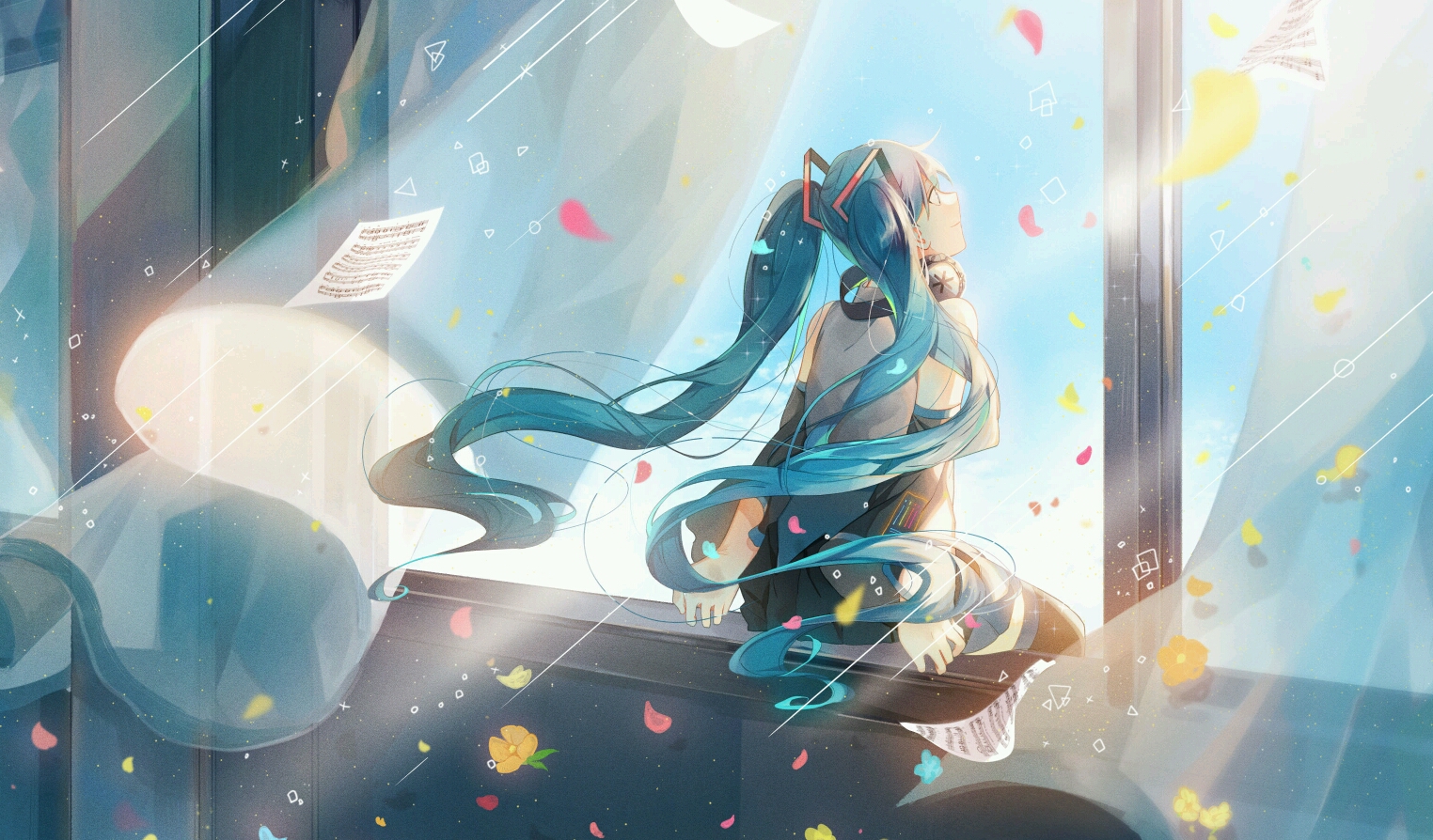 【初音未来】初音的美图壁纸精选集一(24期)