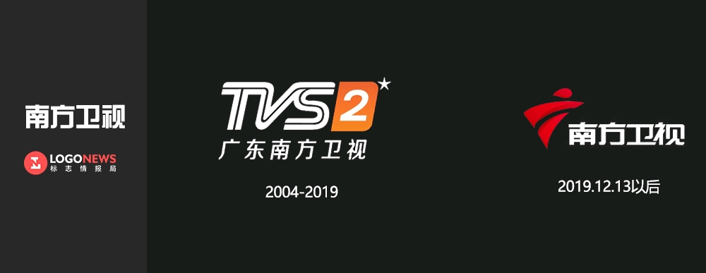广东电视台与南方电视台合并后,原南方电视台频道仍沿用原先的橙黑双
