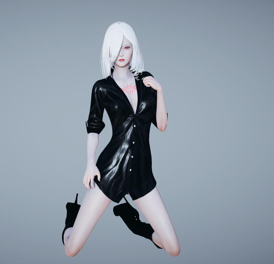 ai少女人物卡mod自制捏脸鉴赏