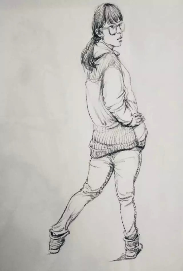速写人物画的基本方法步骤
