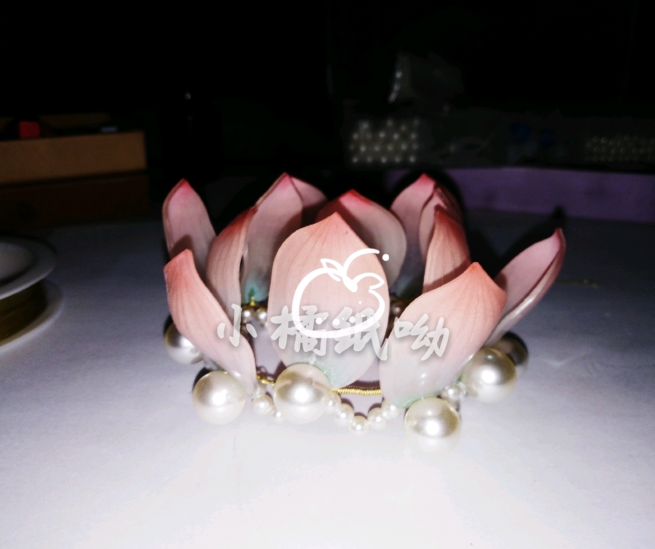 热缩莲花冠