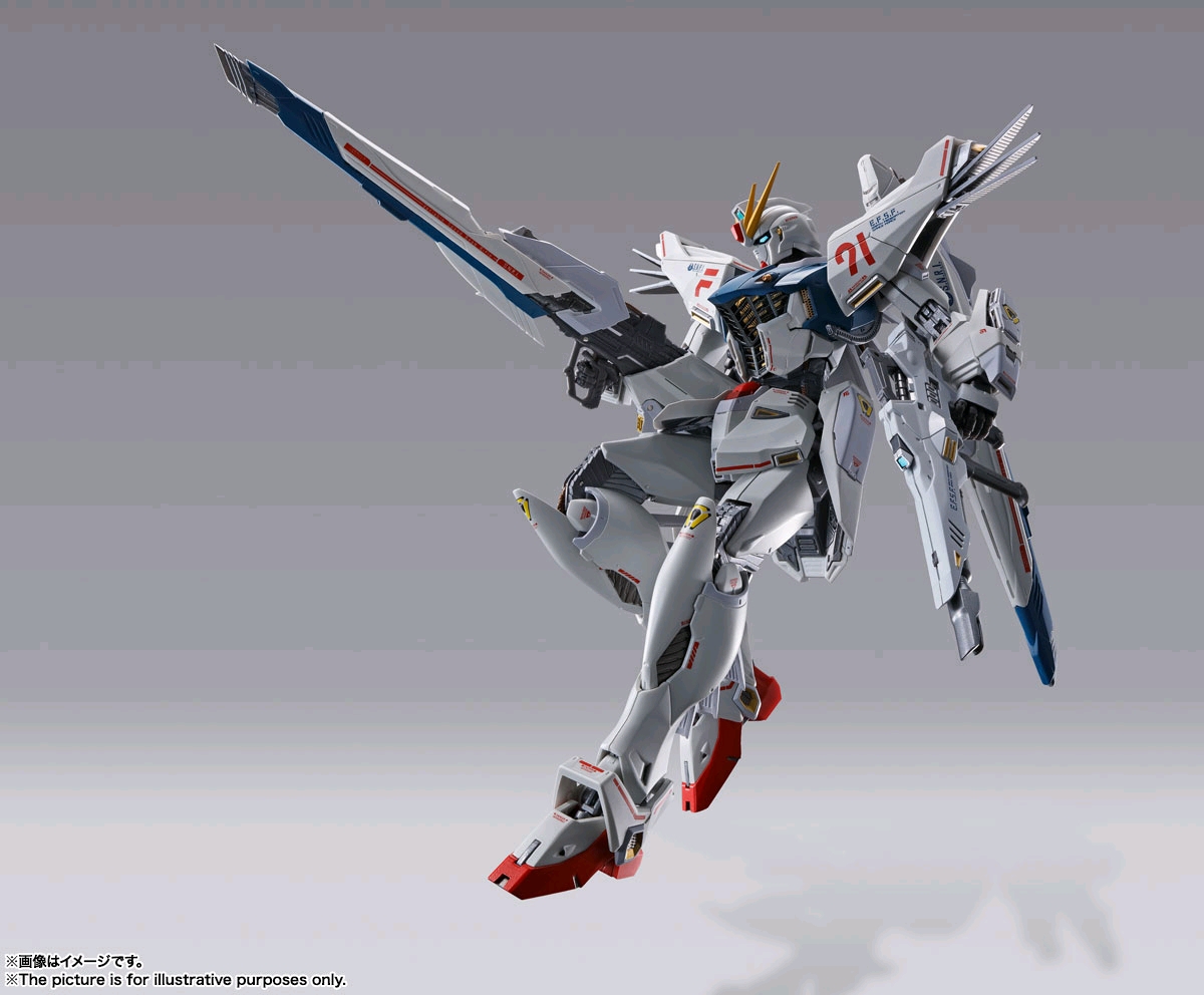 通贩『f91&mb系列周年纪念』【metal build】高达f91 chronicle white