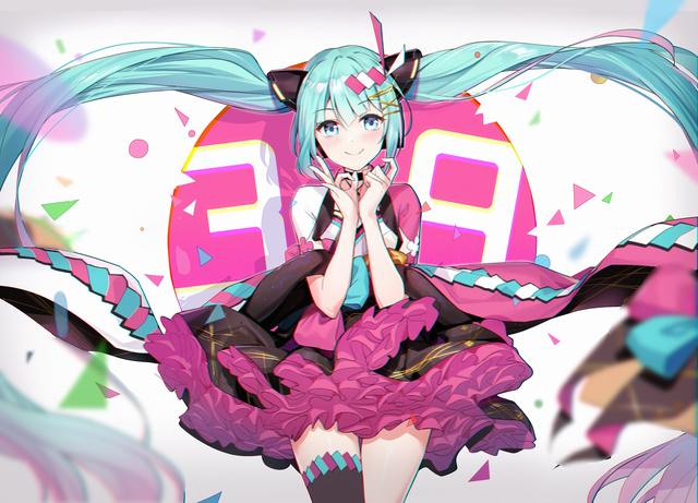 手机壁纸|初音未来系列 初音未来的感谢祭 by:b站盐泽 2021年3月9日