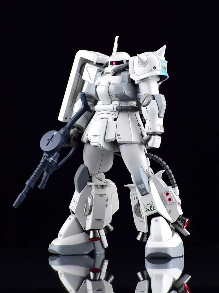 [小t高达秀]hguc ms-06r-1a 松永真专用高机动扎古ii