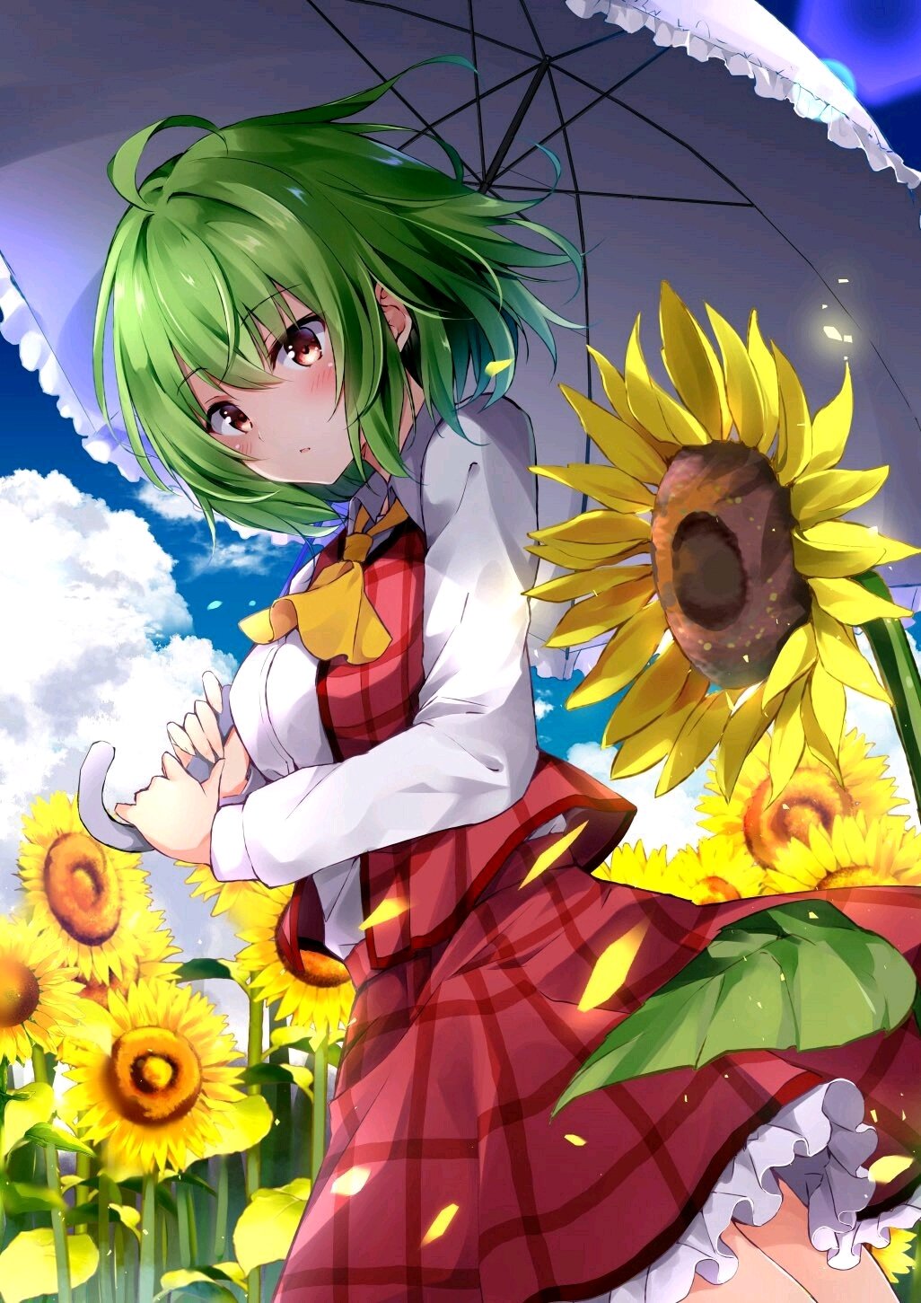 〖东方花映冢〗风见幽香(妖怪さん )的同人插画作品