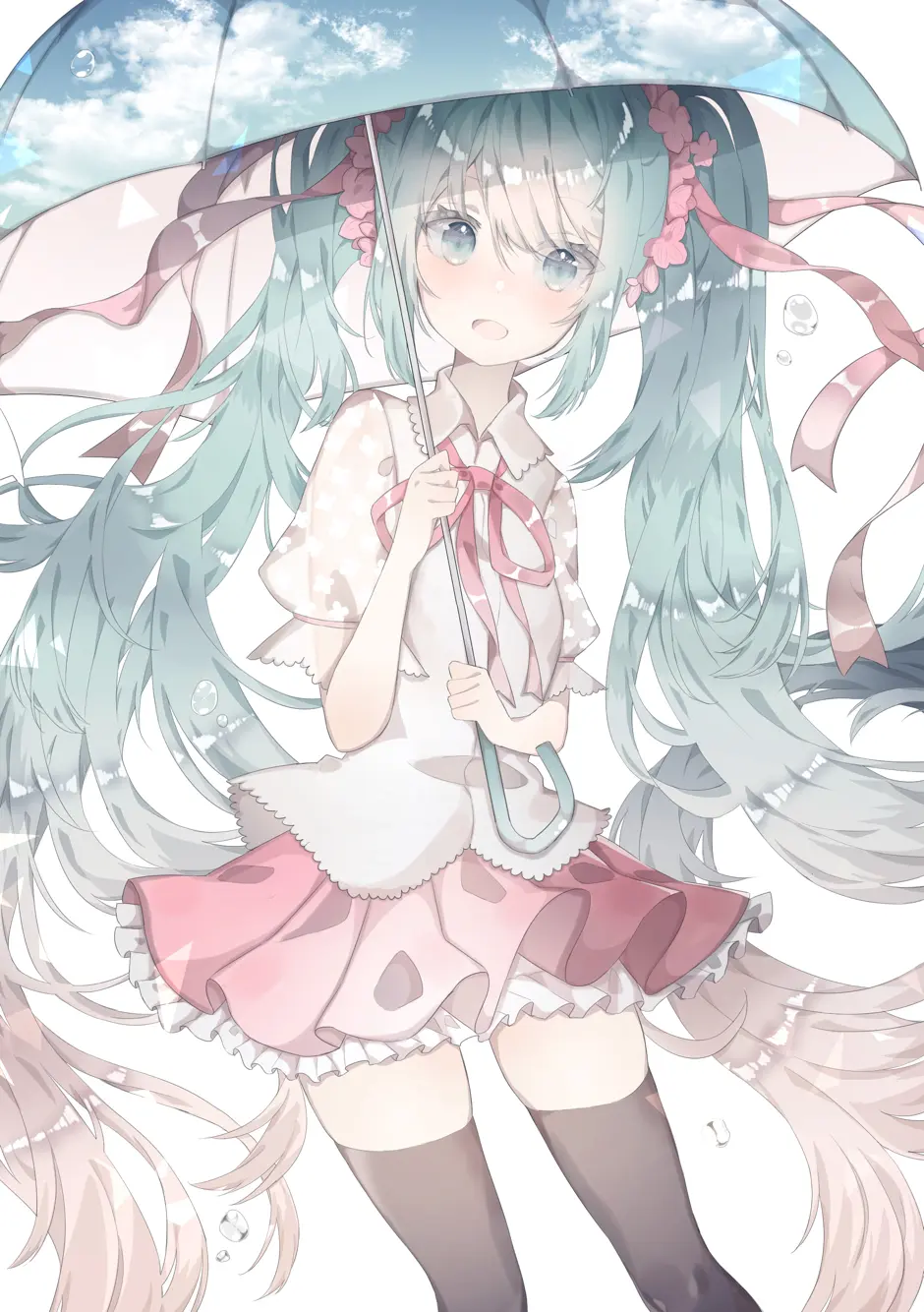 手机壁纸|二次元下雨专题 愿有人陪你淋雨,为你撑伞 by:b站盐泽 2020