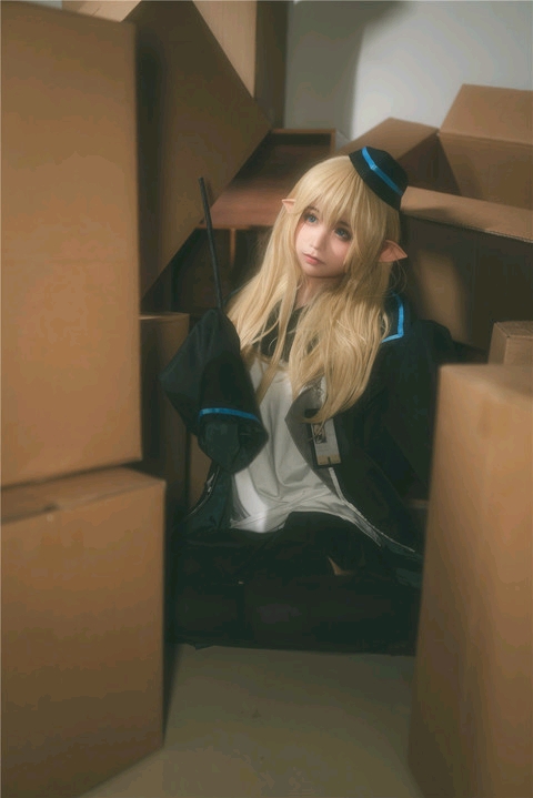 【cosplay】精灵耳朵可爱美女蠢沫沫