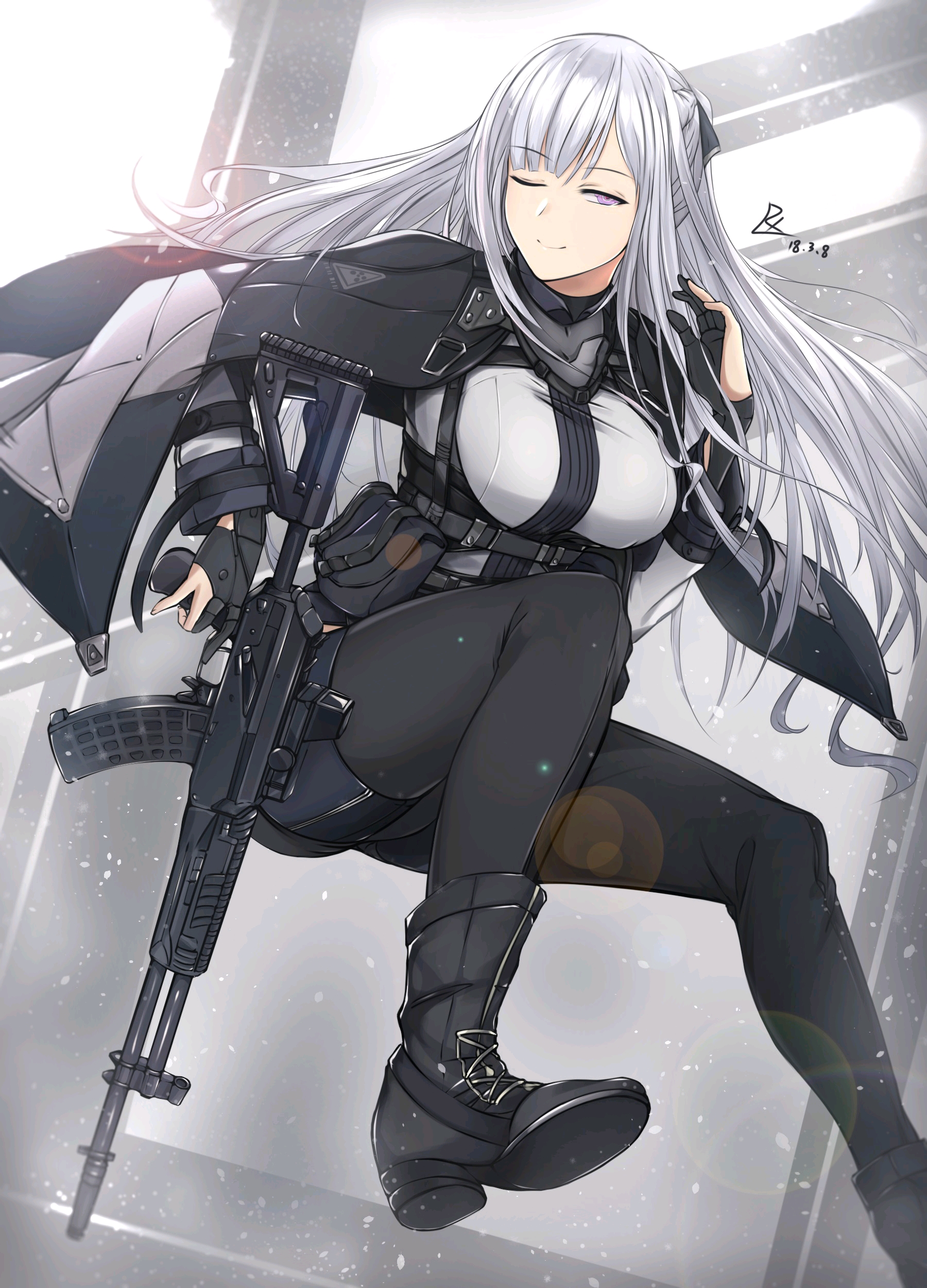 少女前线 ak-12 美图/壁纸