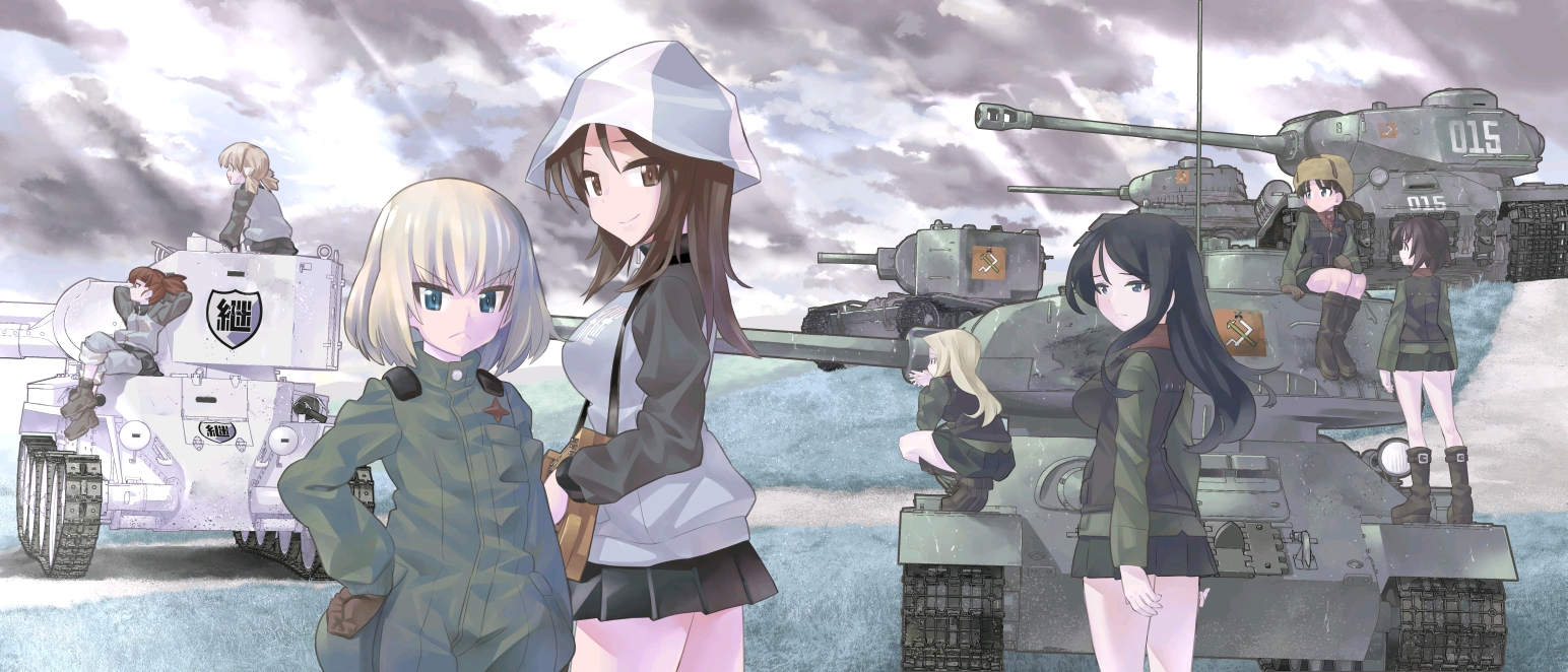 少女与战车图片专栏第十二期panzervorgirlsundpanzer