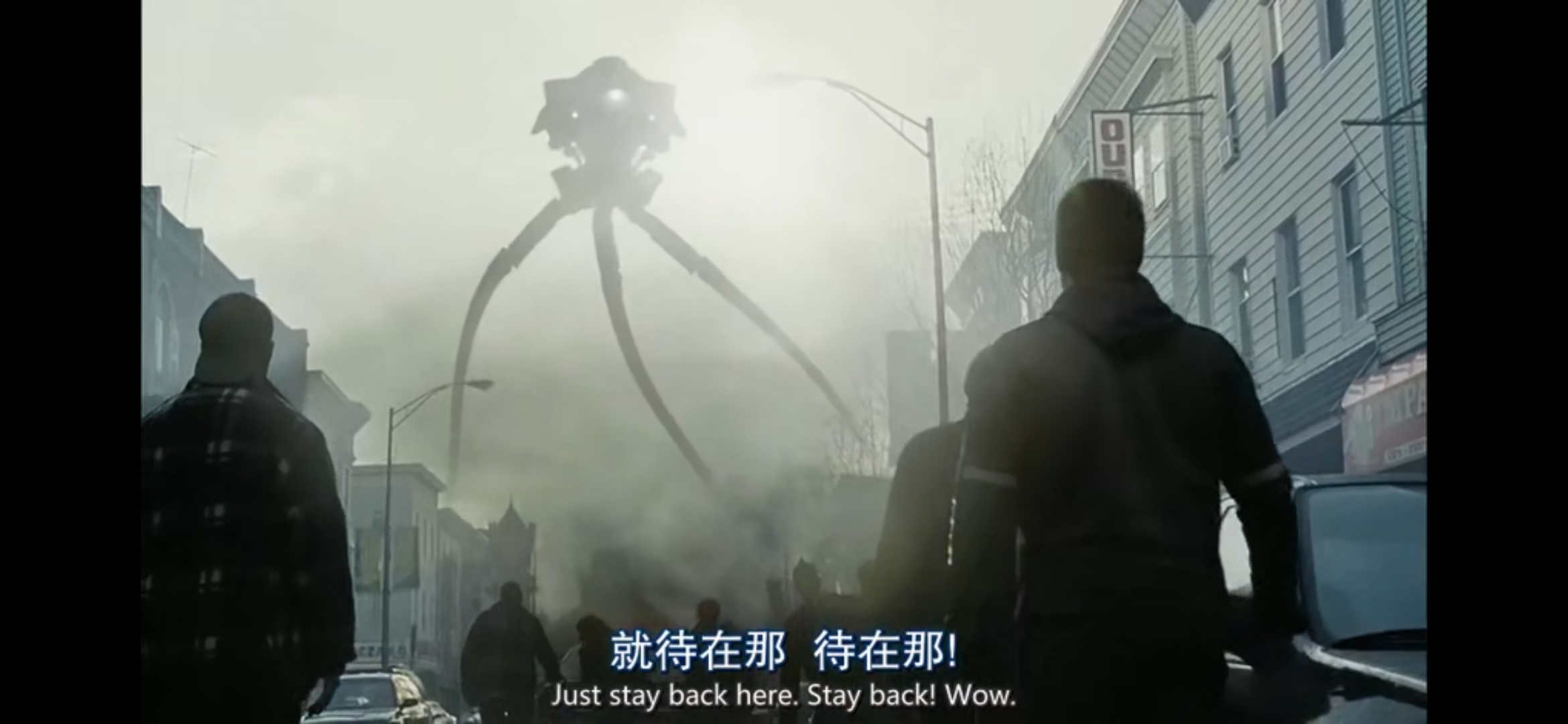 外星人入侵地球 《世界大战》电影 中的三角机器人 都